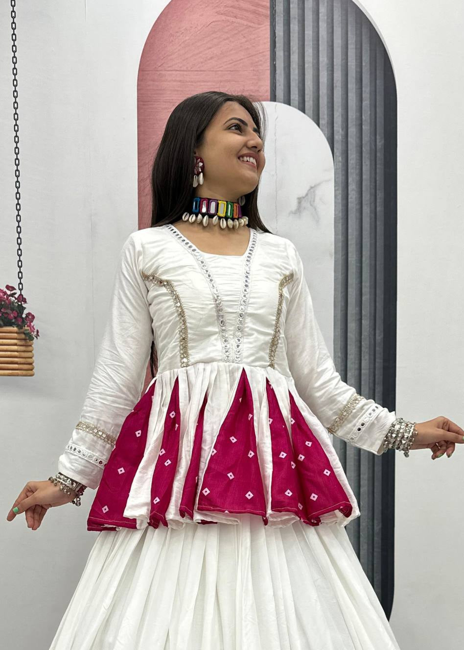 Rangilo Raas Kediyu Lehenga Set