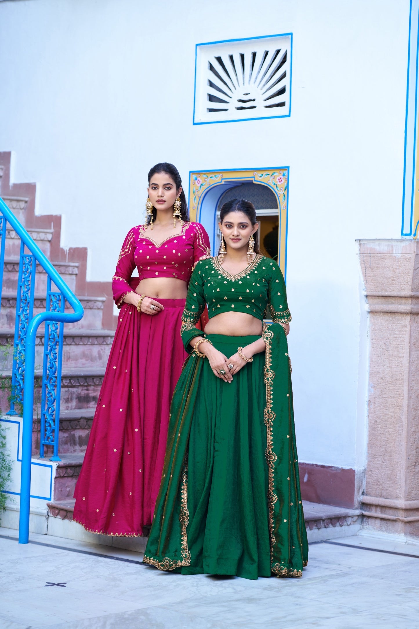 Chandrika Sequins Festive Lehenga Set