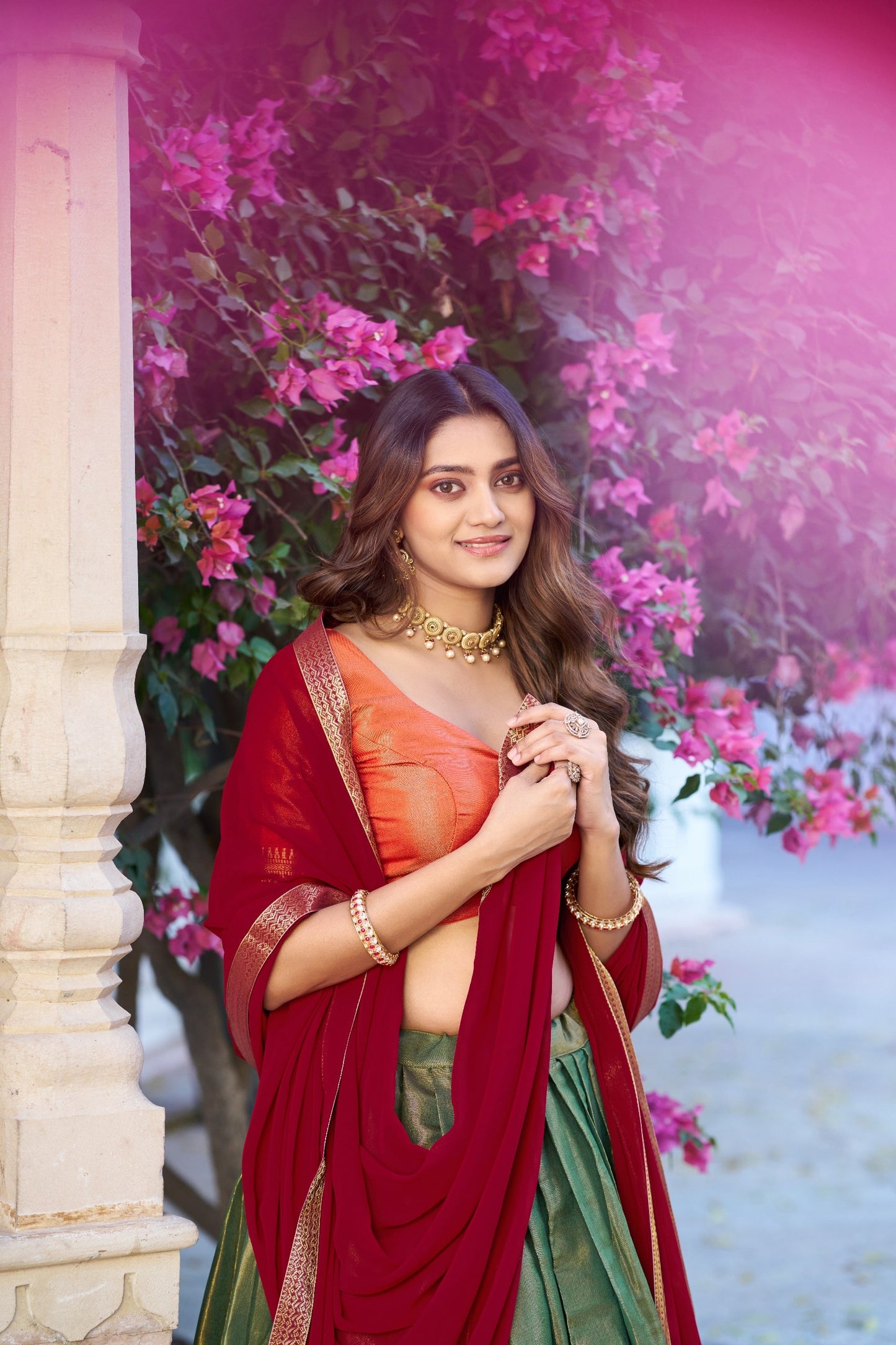 Kanchipuram Cultural South Half Saree