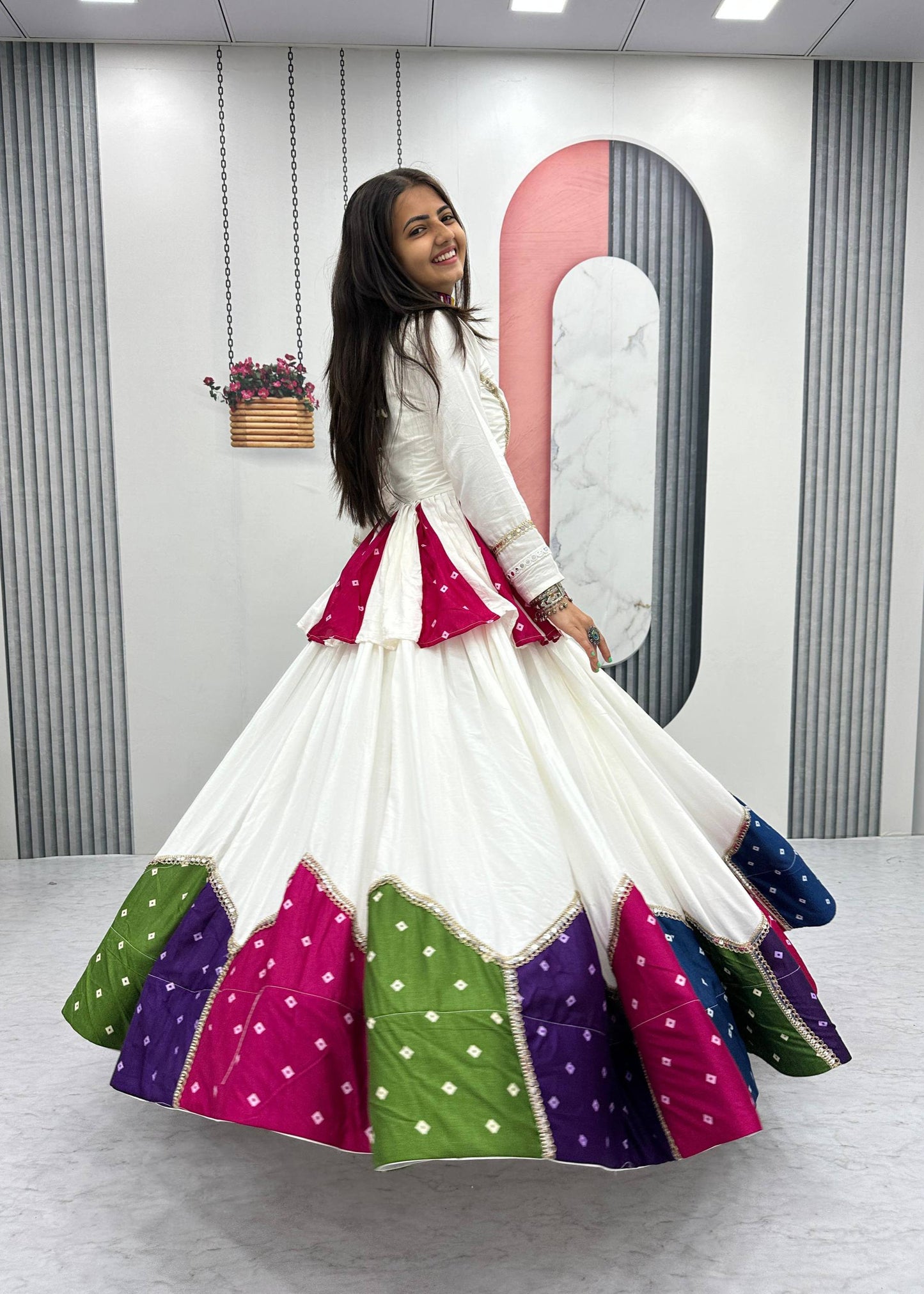 Rangilo Raas Kediyu Lehenga Set