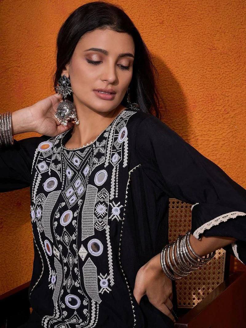 Noor-E-Kala Mirror Co-ord Set