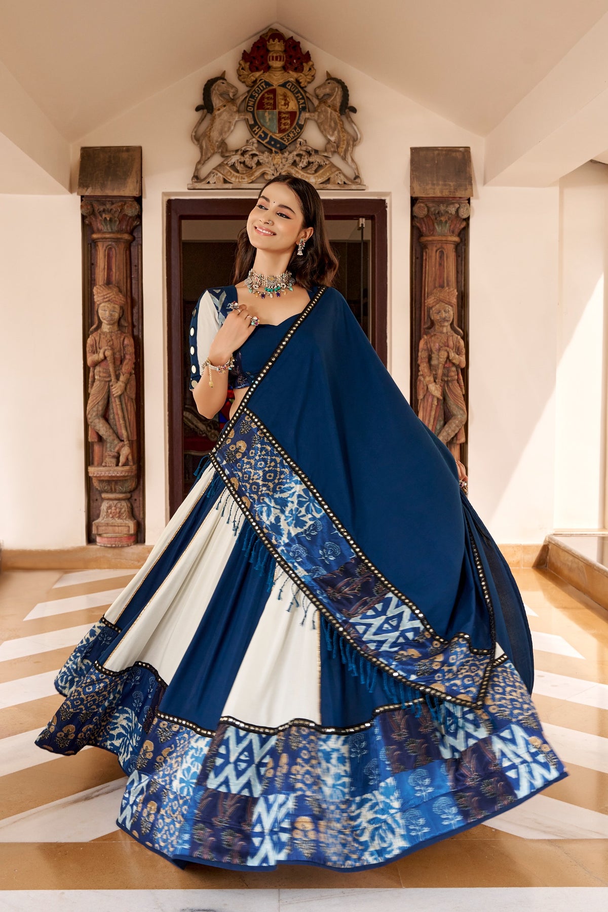 Ghoomar Glow Navratri Chaniya Choli