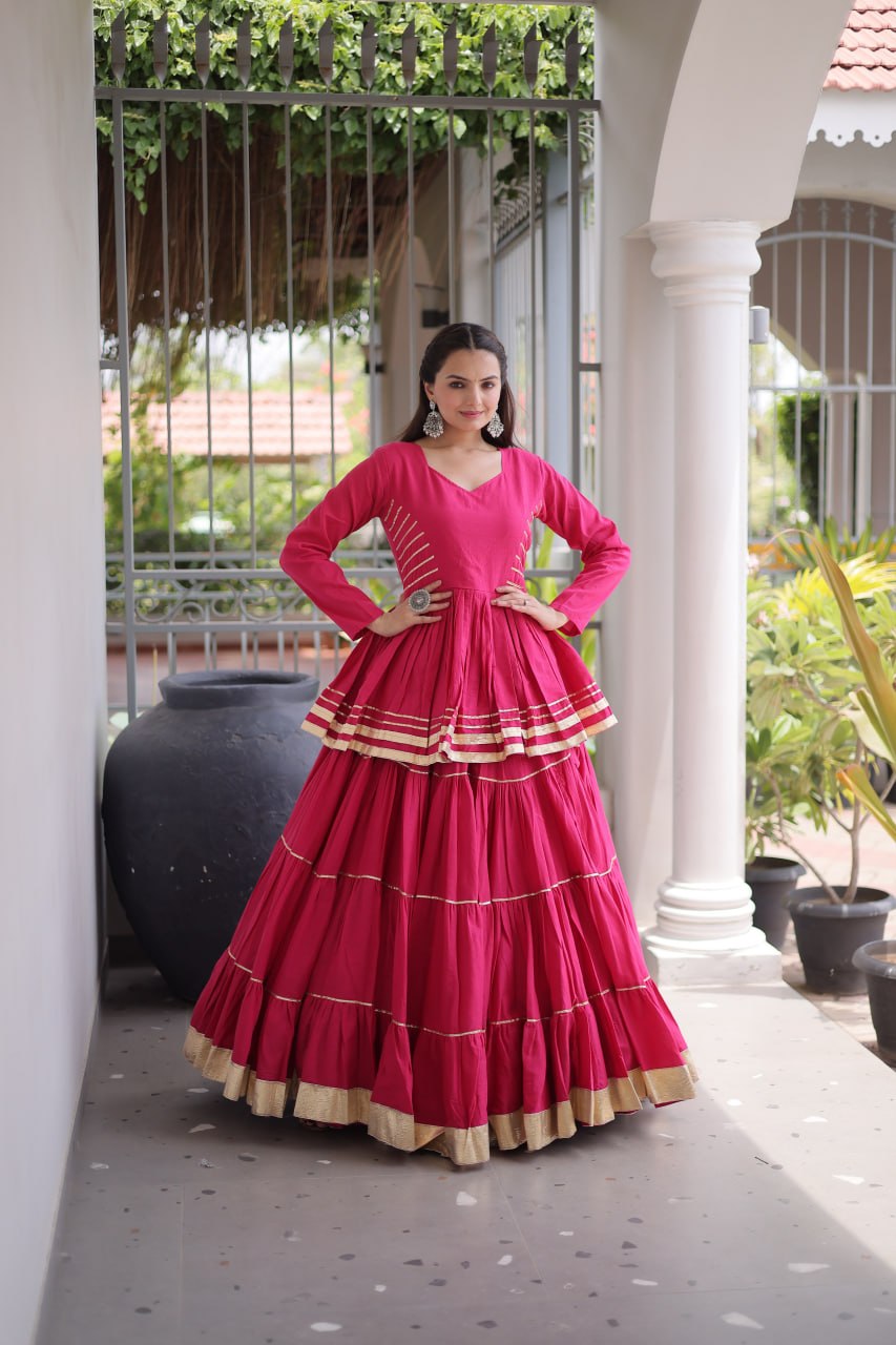 Rang Utsav Gota Patti Lehenga