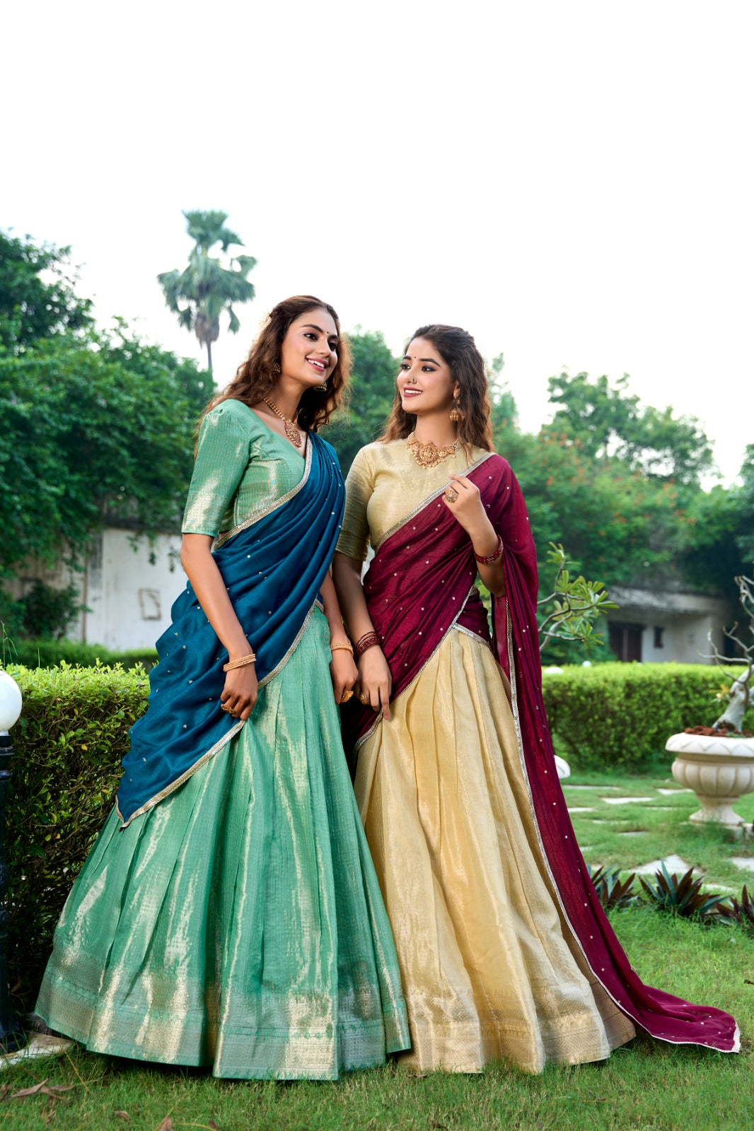 South Special Weaving Lehenga