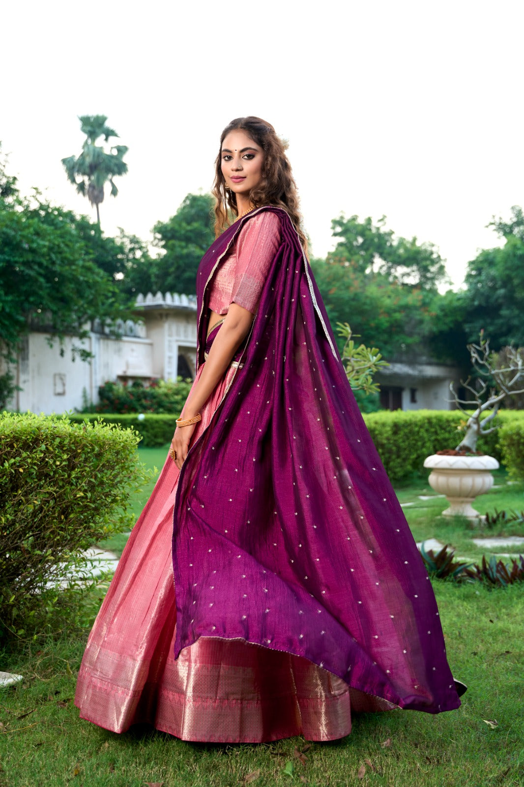 South Special Weaving Lehenga