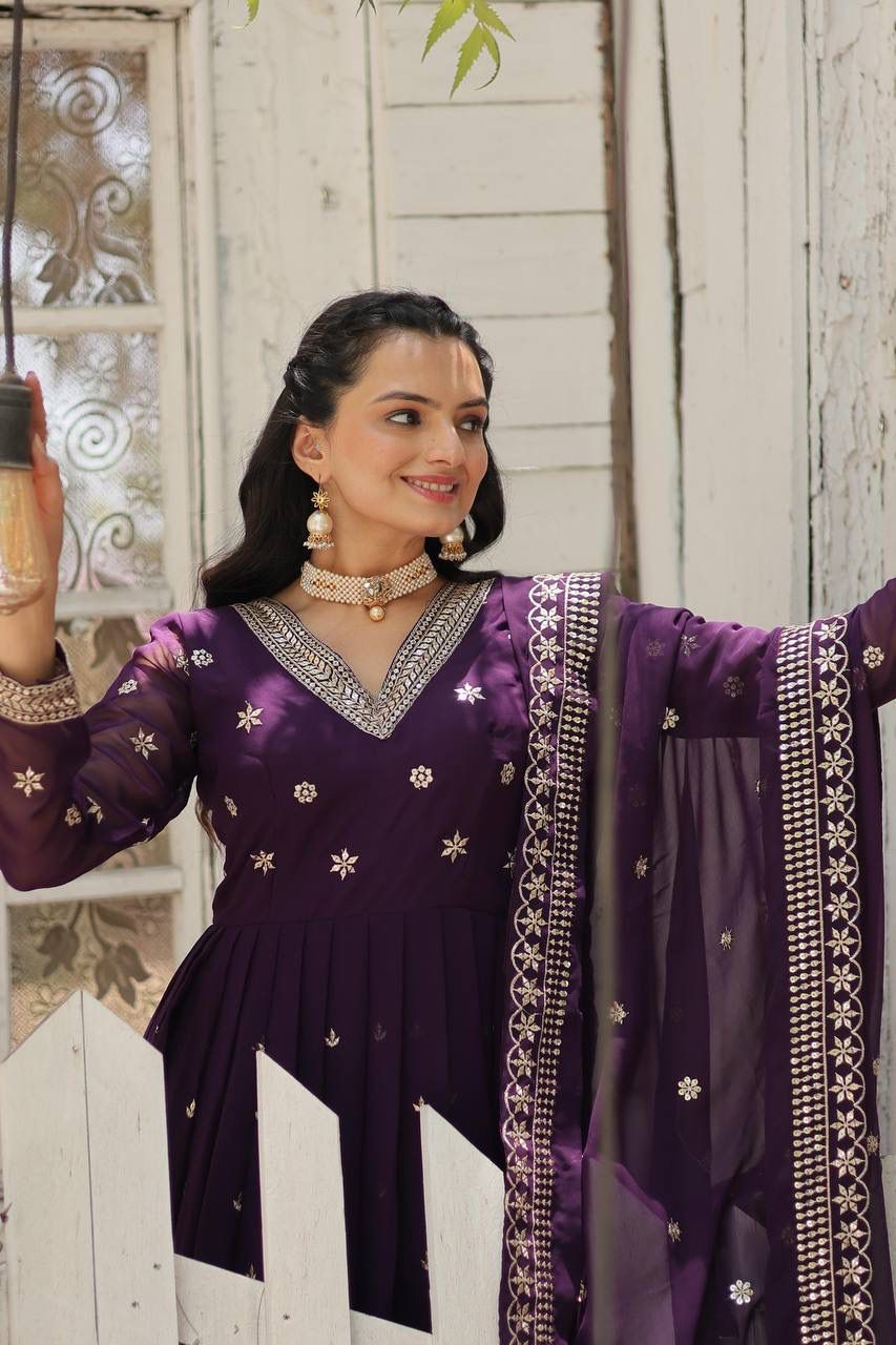 Enchanting Anarkali Gown