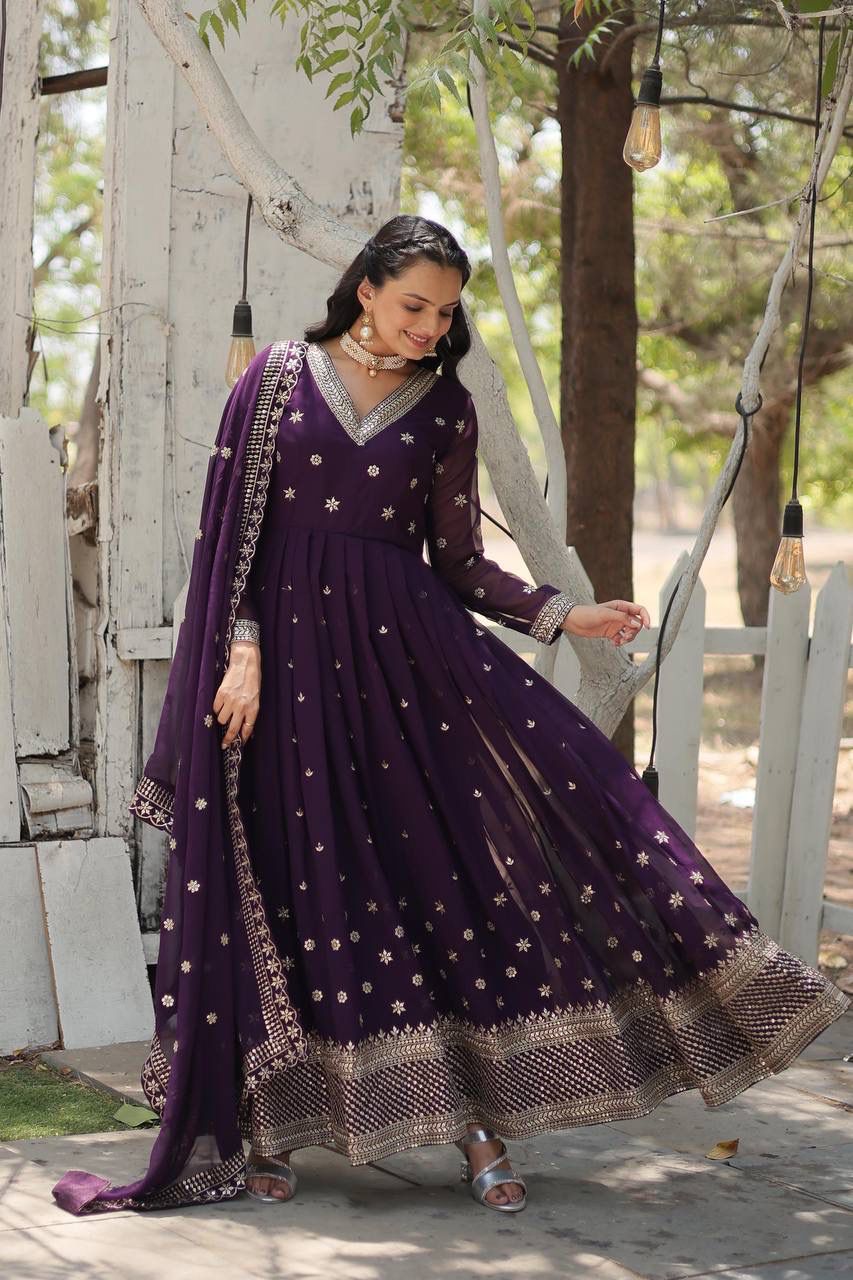 Enchanting Anarkali Gown