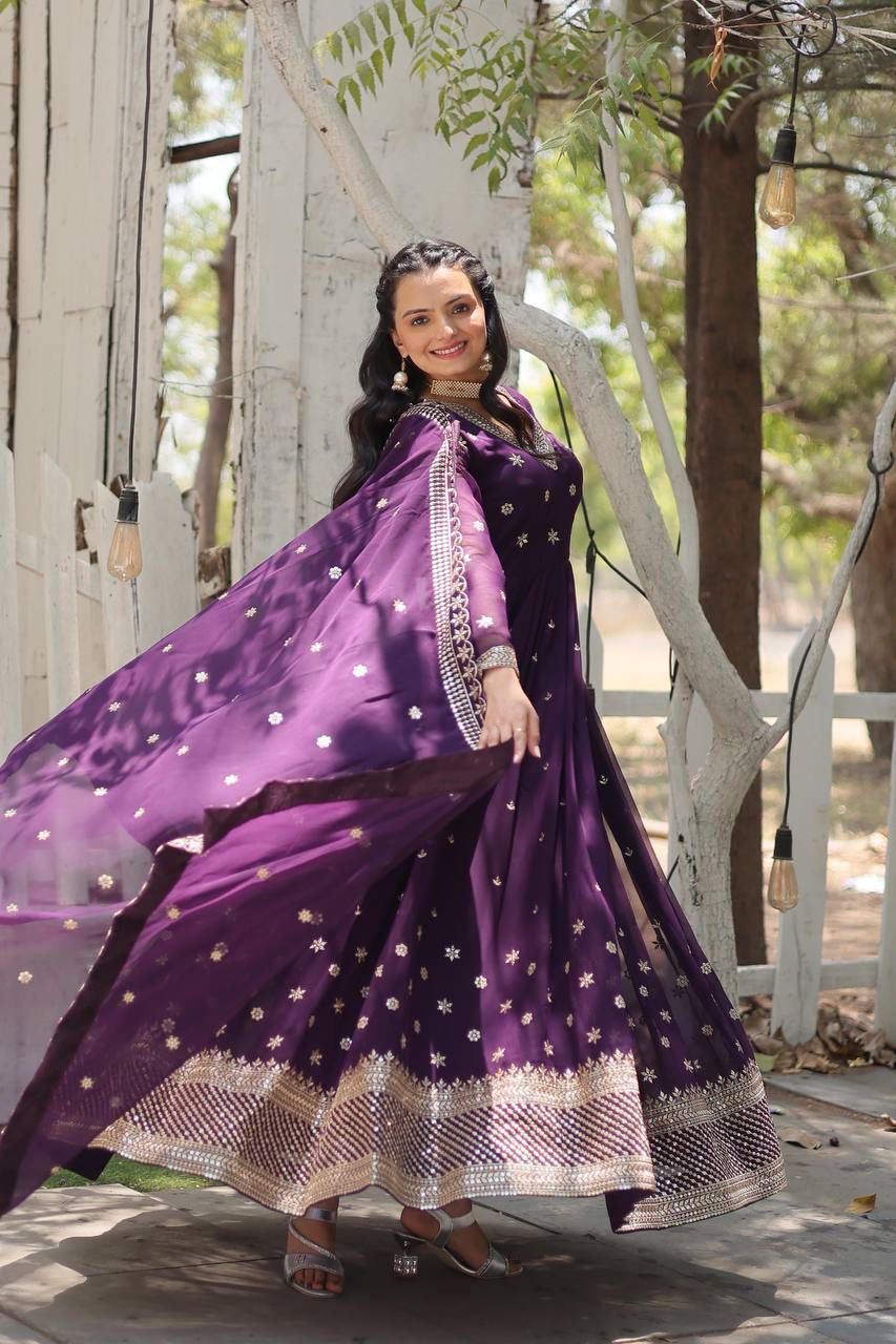 Enchanting Anarkali Gown