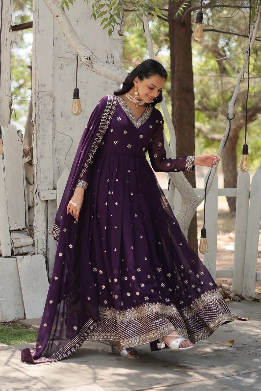 Enchanting Anarkali Gown