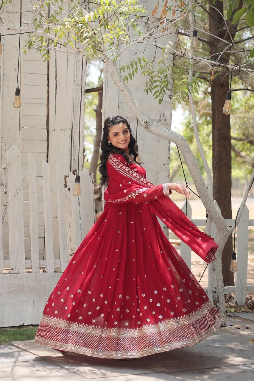Enchanting Anarkali Gown