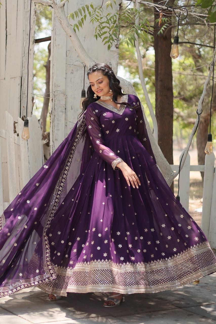 Enchanting Anarkali Gown
