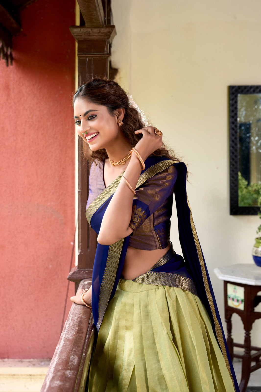 Perfect Kanjivaram Lehenga Choli Set