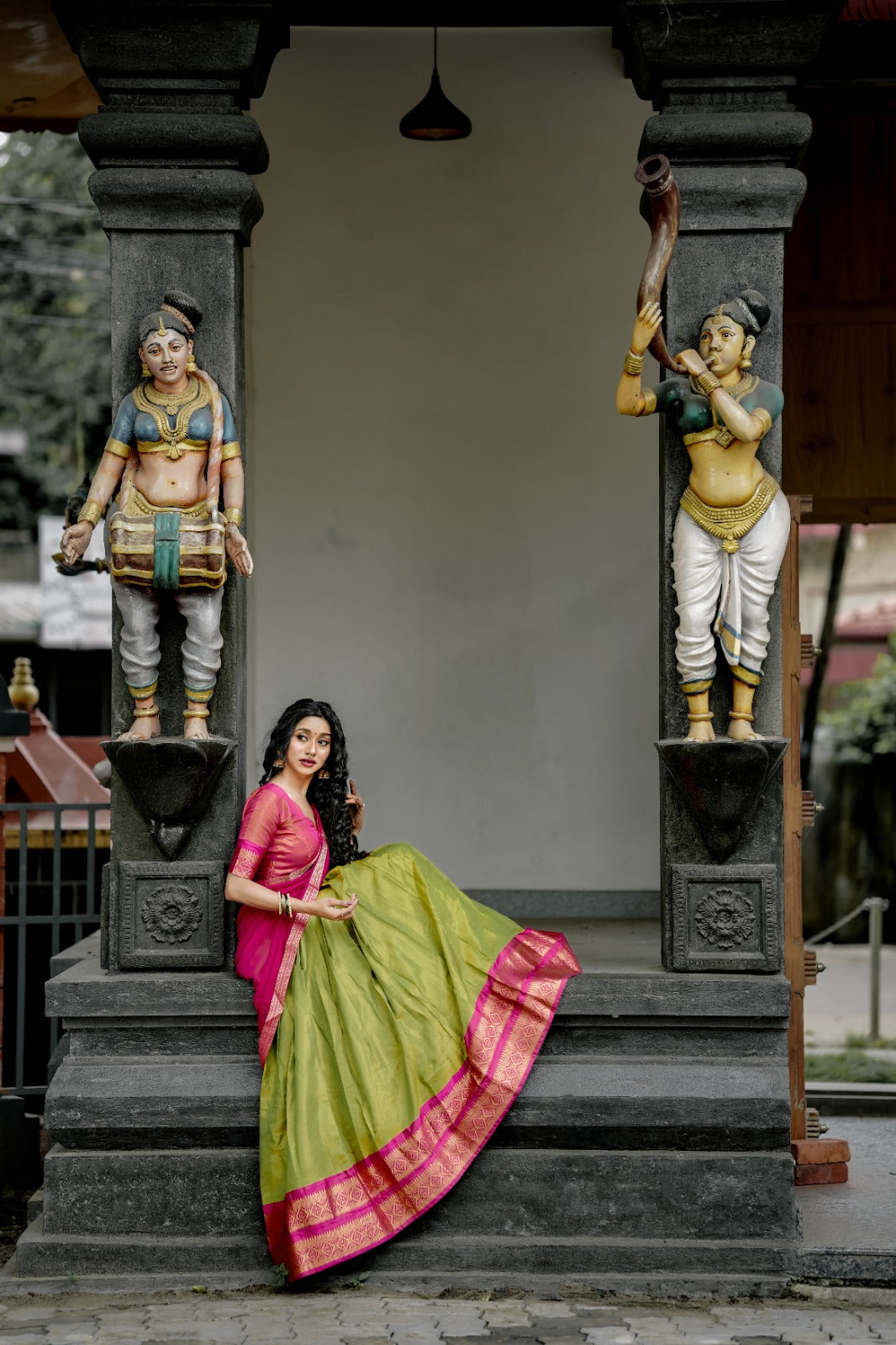 Cultural South Indian Half Saree