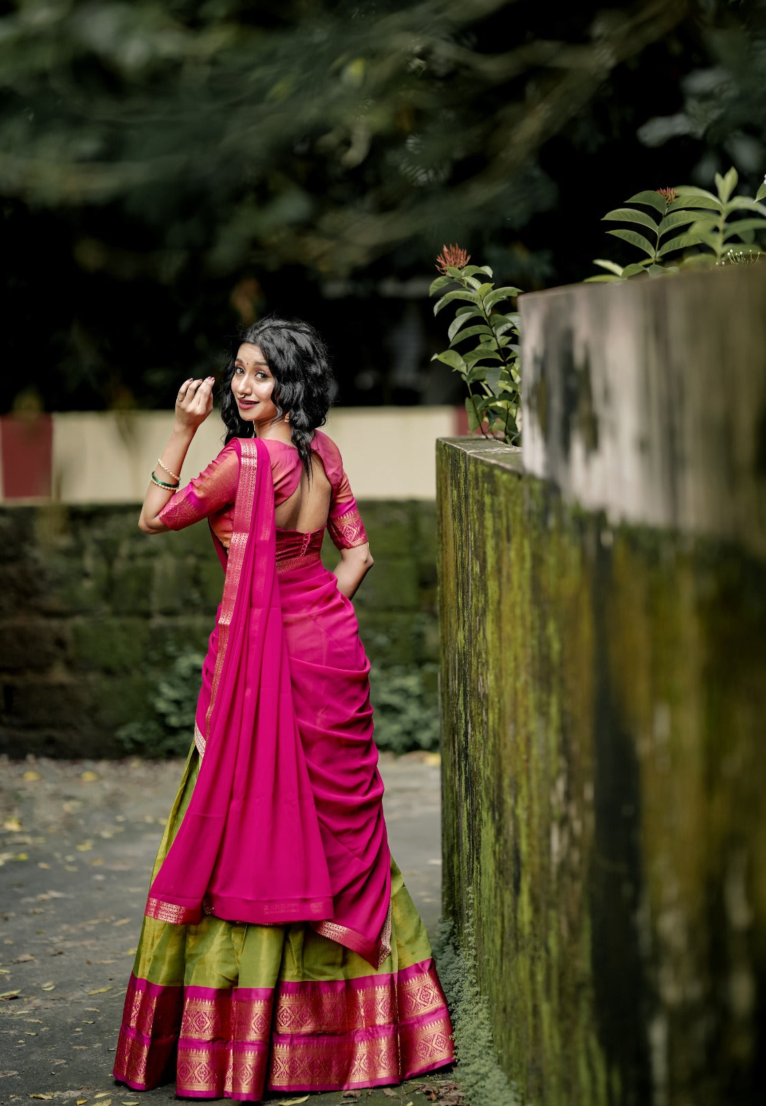 Cultural South Indian Half Saree