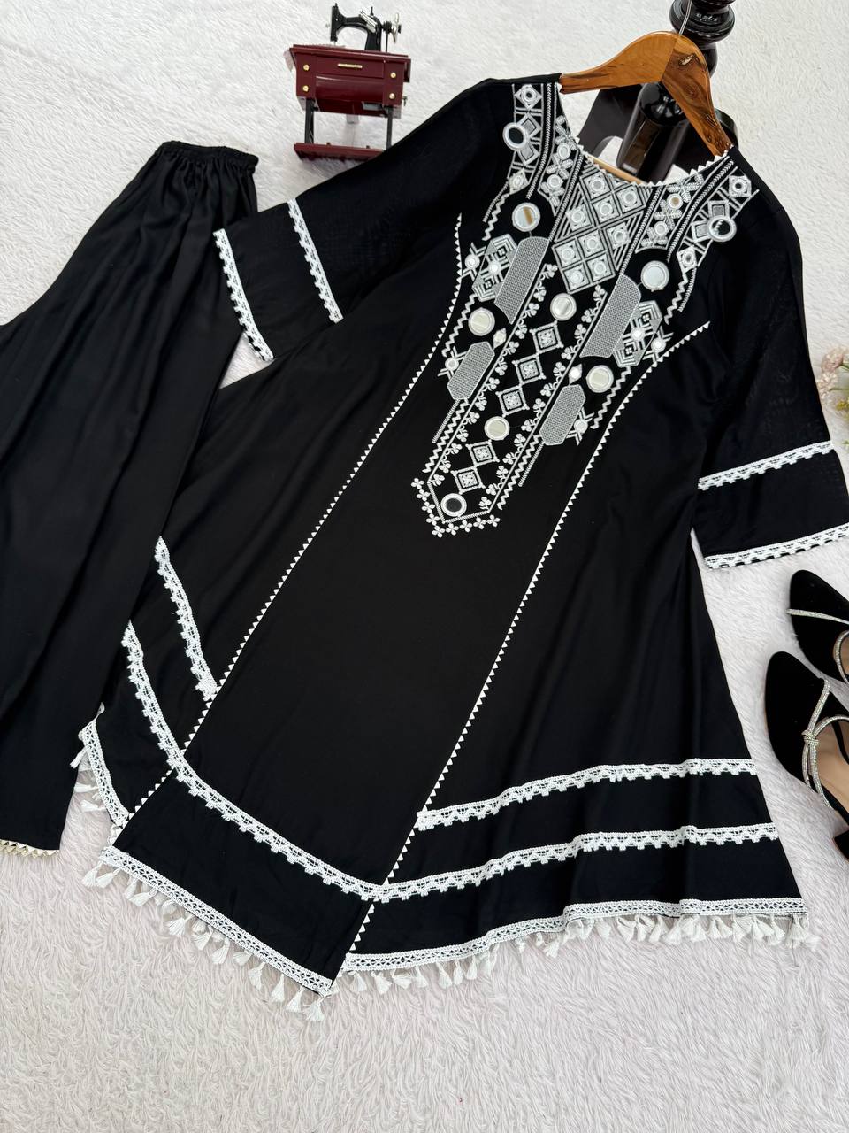 Noor-E-Kala Mirror Co-ord Set