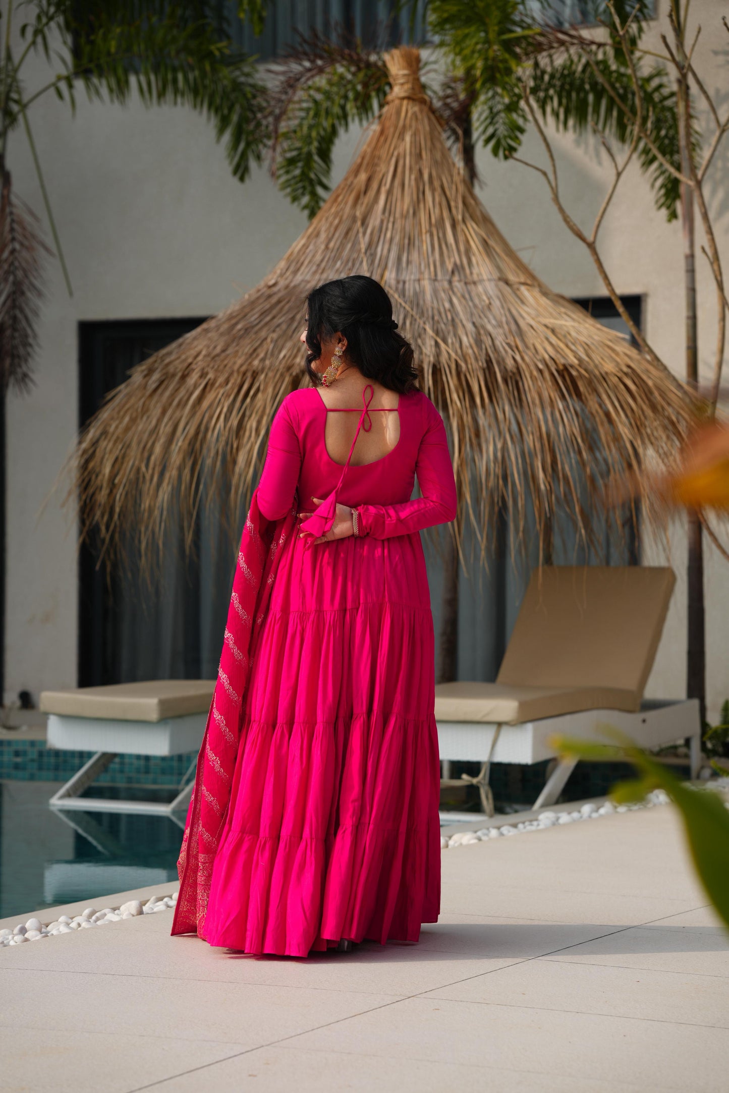 Festive Bloom Anarkali Edit
