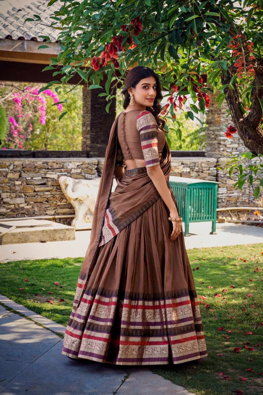 Royal Chanderi Lehenga Sets