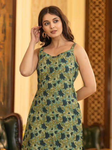 Easy Fit Sleeveless Cotton Kurti