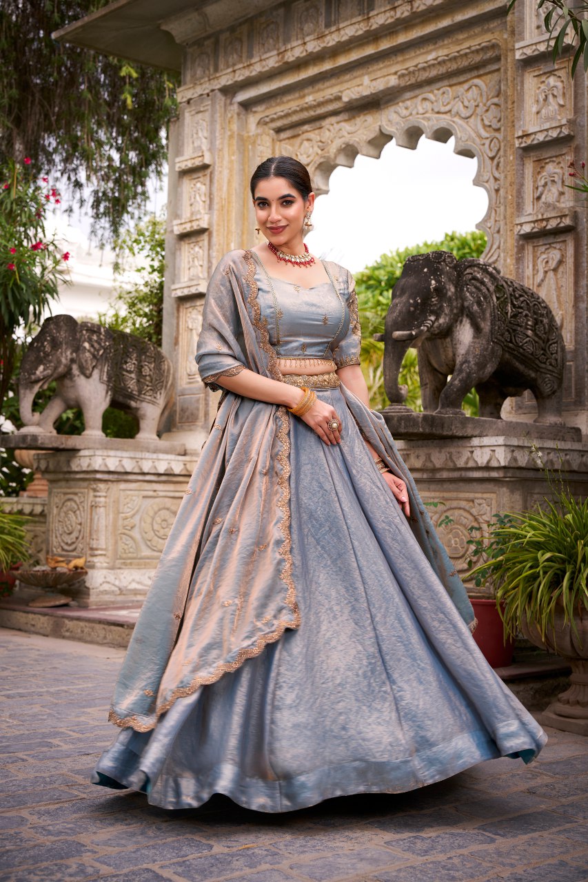 Subtle Glam Fendi Lehenga Set