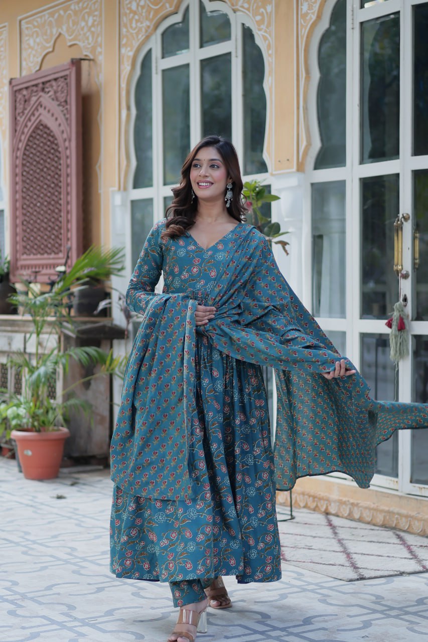 Cotton Breathable Three-Piece Set