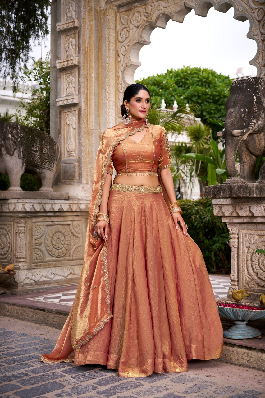 Subtle Glam Fendi Lehenga Set
