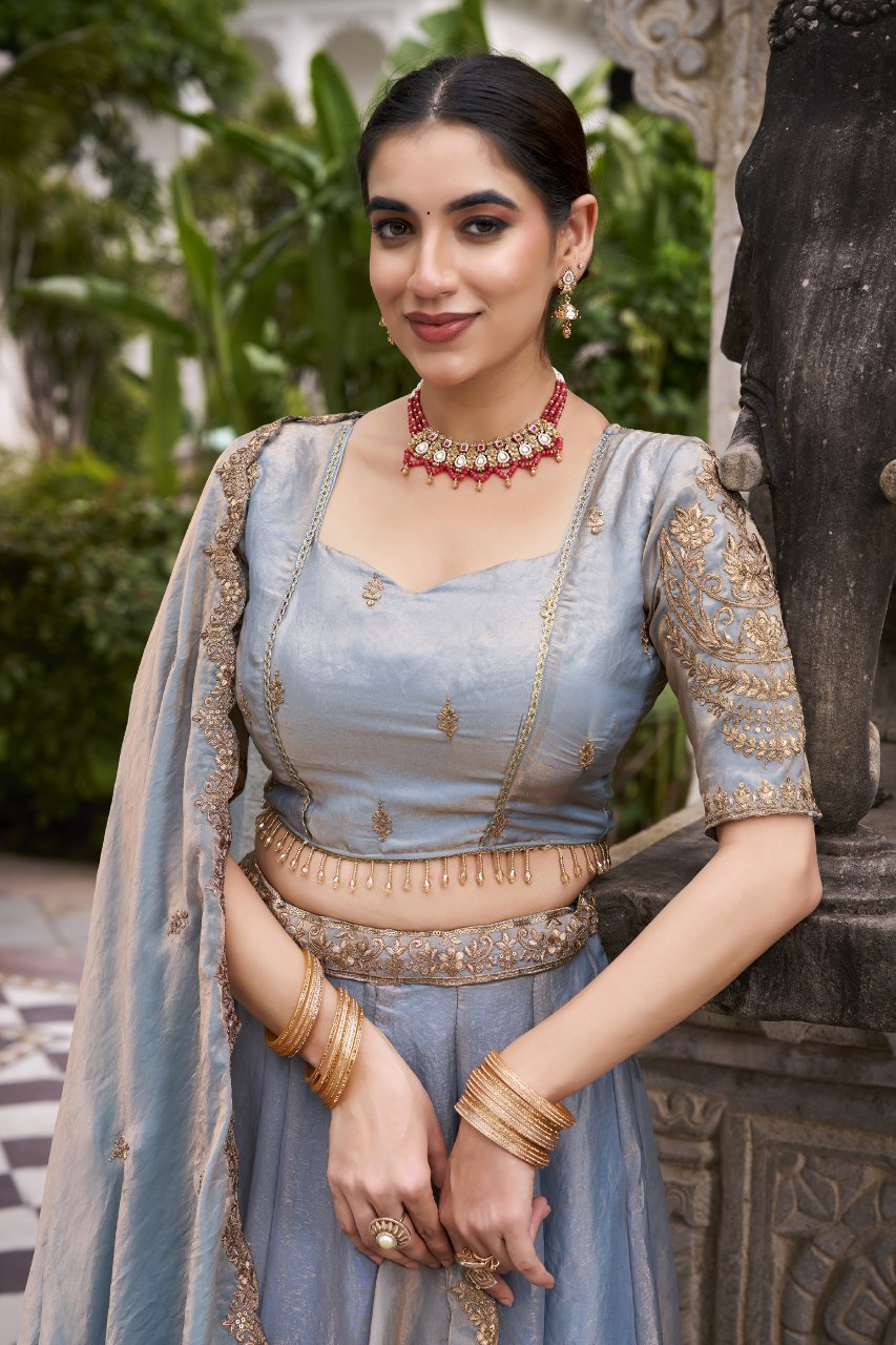 Subtle Glam Fendi Lehenga Set
