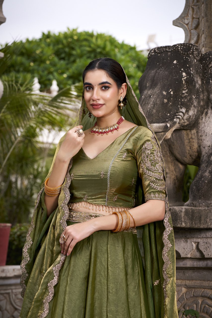 Subtle Glam Fendi Lehenga Set