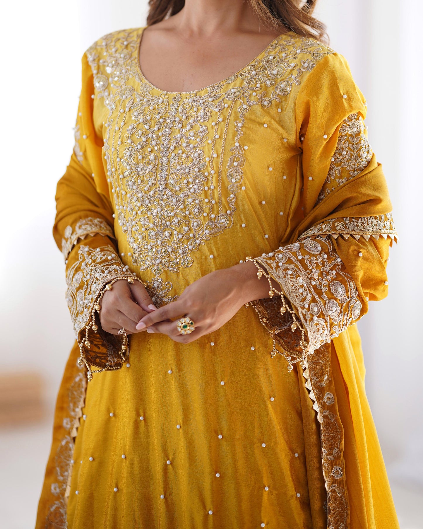 Graceful Dual Shaded Sharara Sets