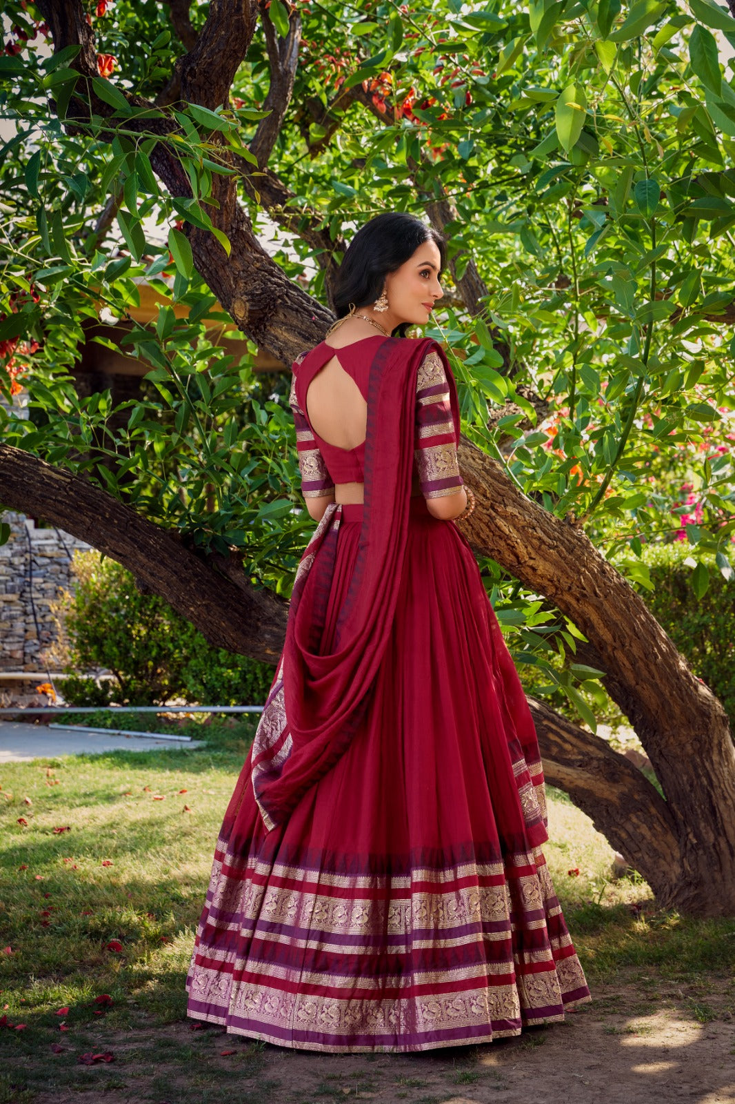 Royal Chanderi Lehenga Sets