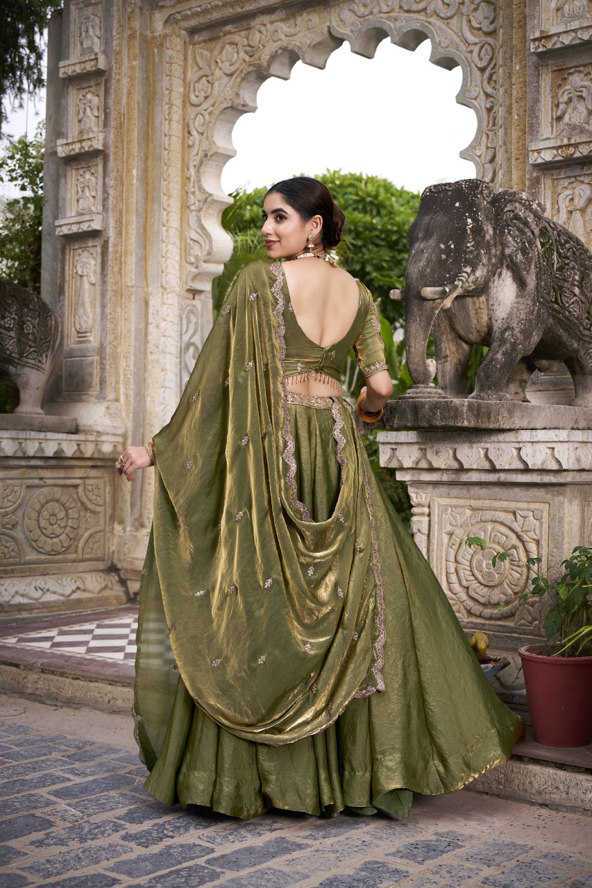 Subtle Glam Fendi Lehenga Set