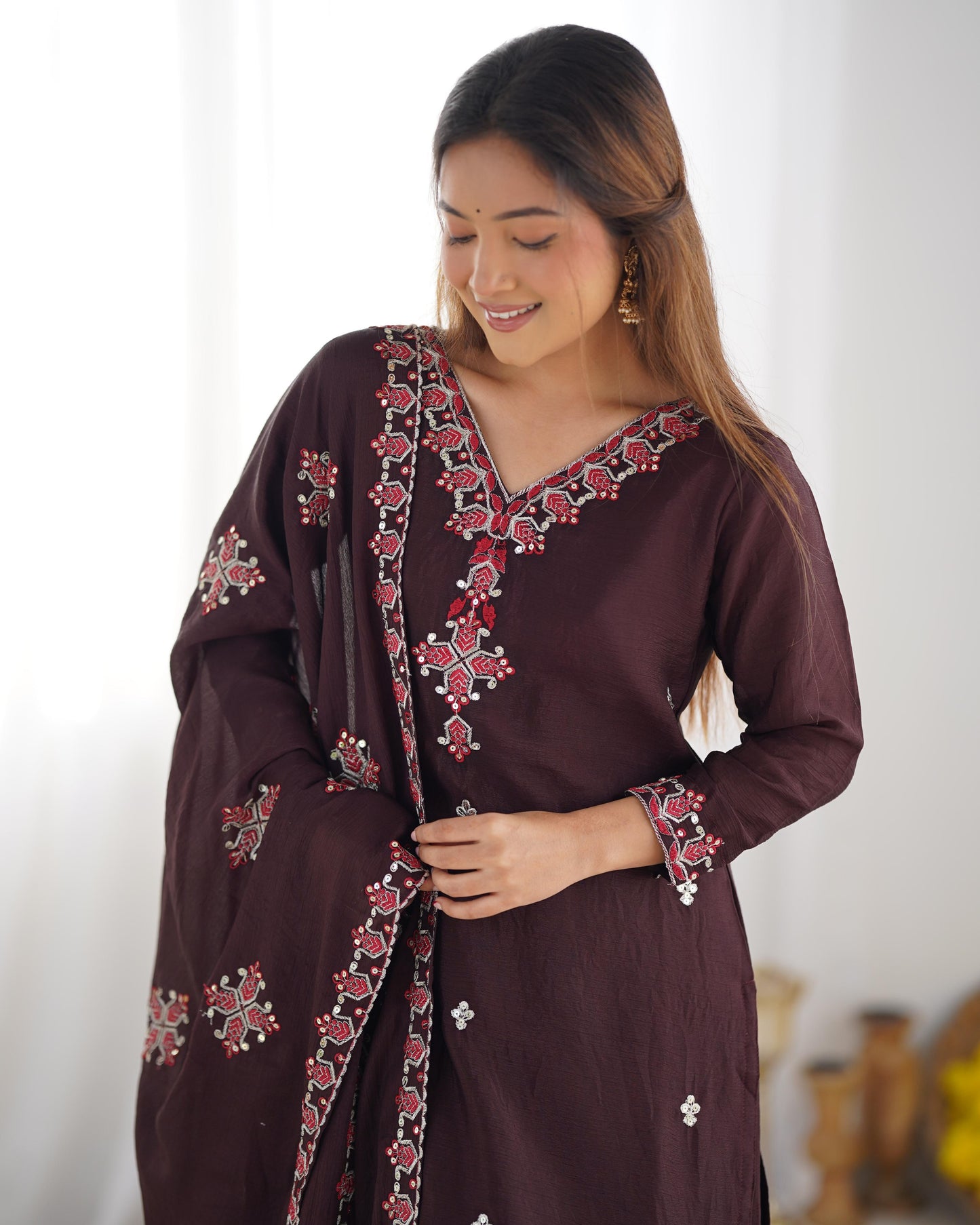 Summer Ease Embroidered Kurta Set