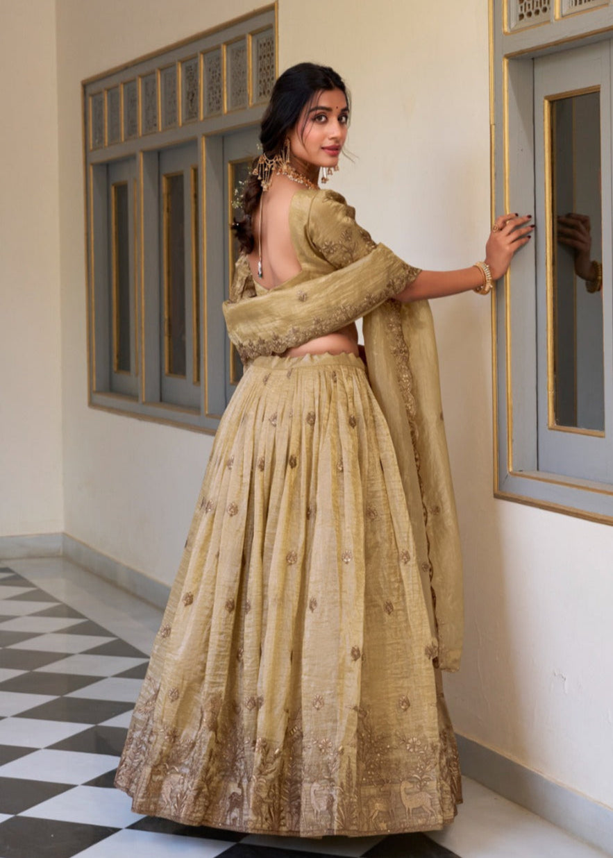 Sunkissed Glory Embroidered Lehenga