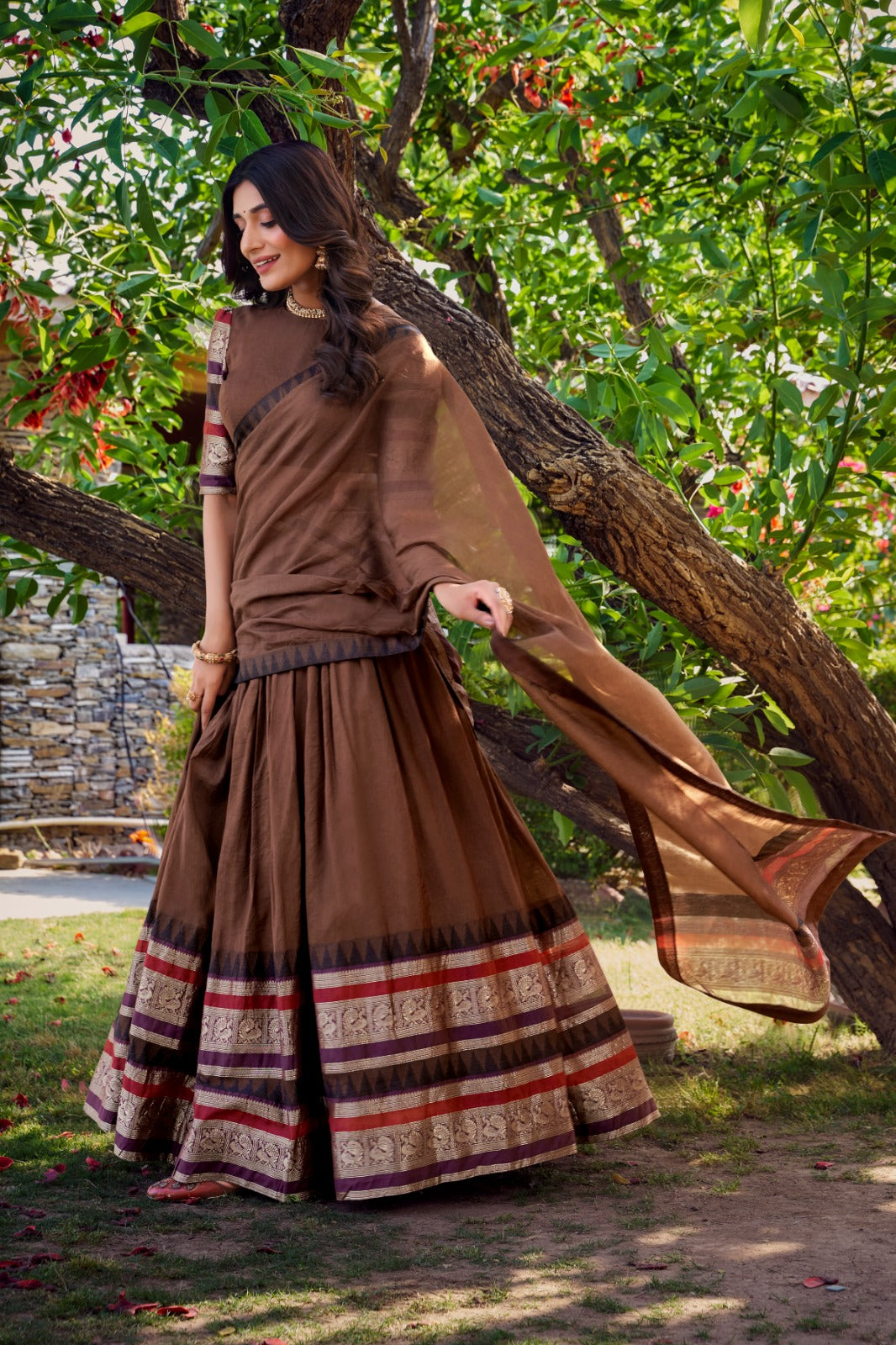 Royal Chanderi Lehenga Sets
