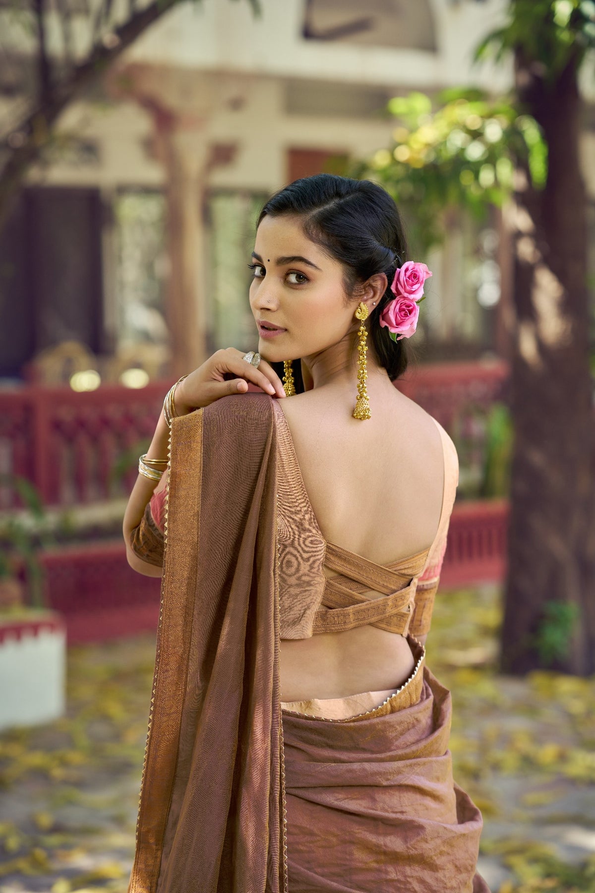 South Indian Pattu Lehenga Set