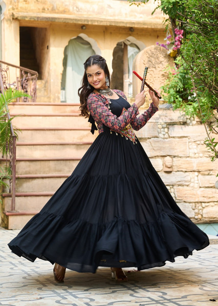 Mirror Kodi Touch Cotton Print Gown