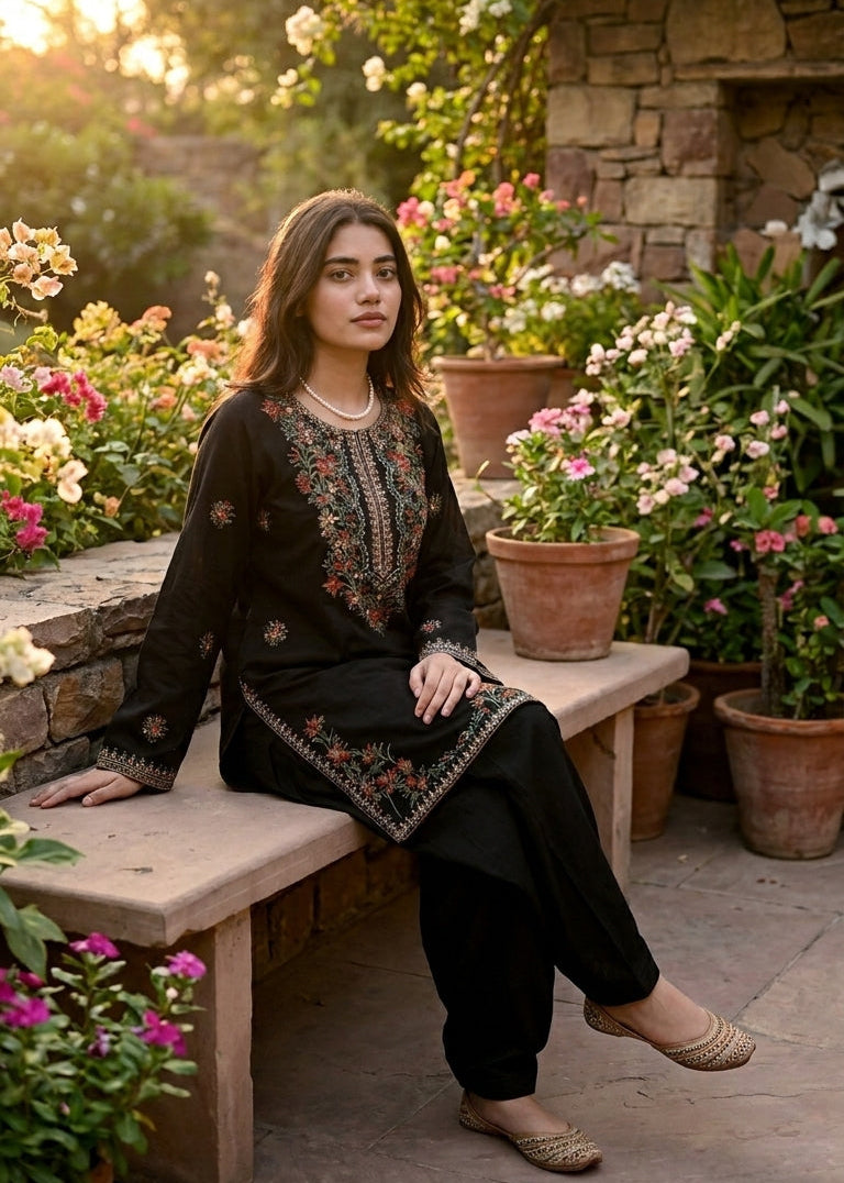 Meher Grace Farshi Salwar Set