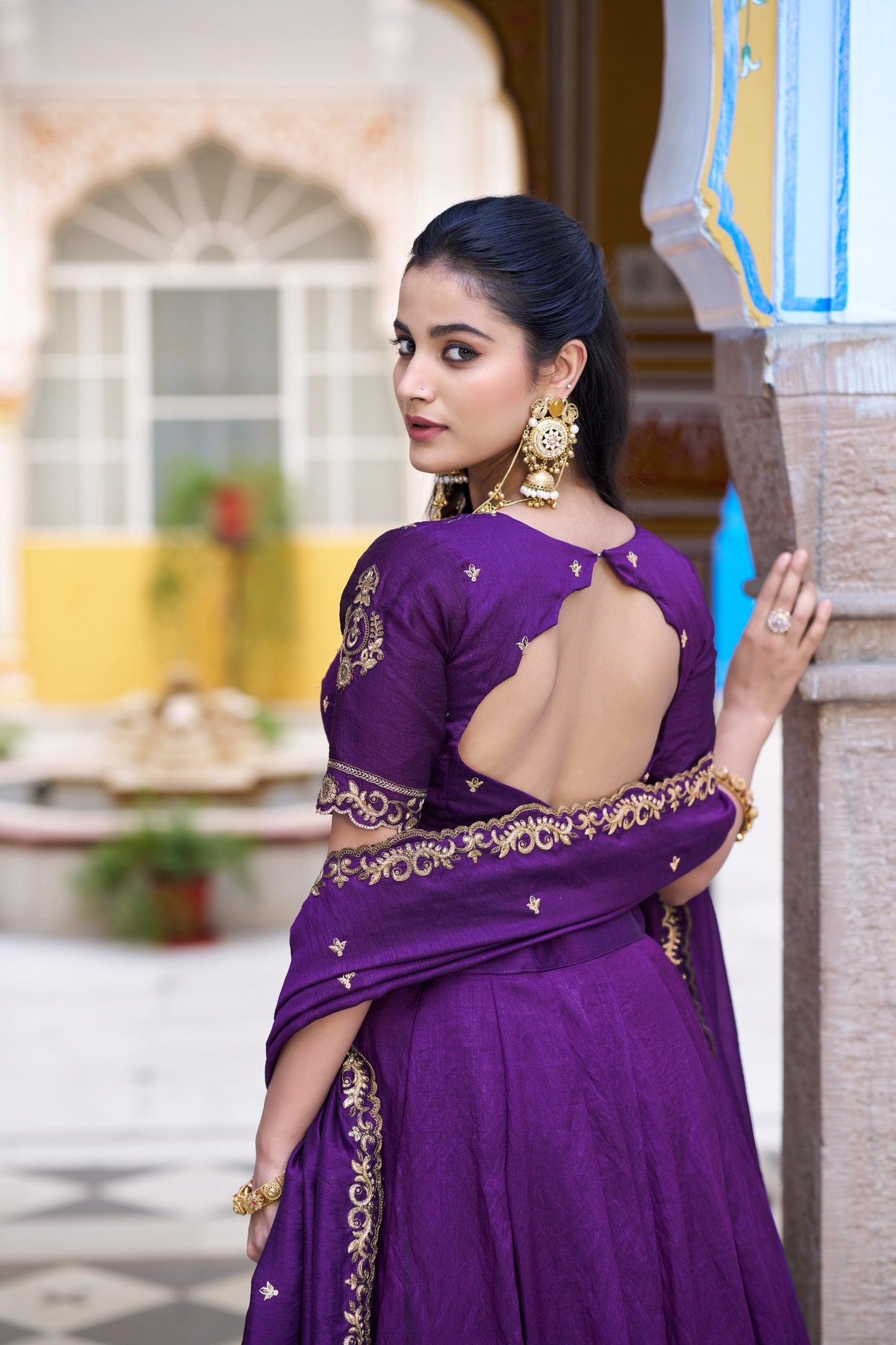 Chandrika Sequins Festive Lehenga Set