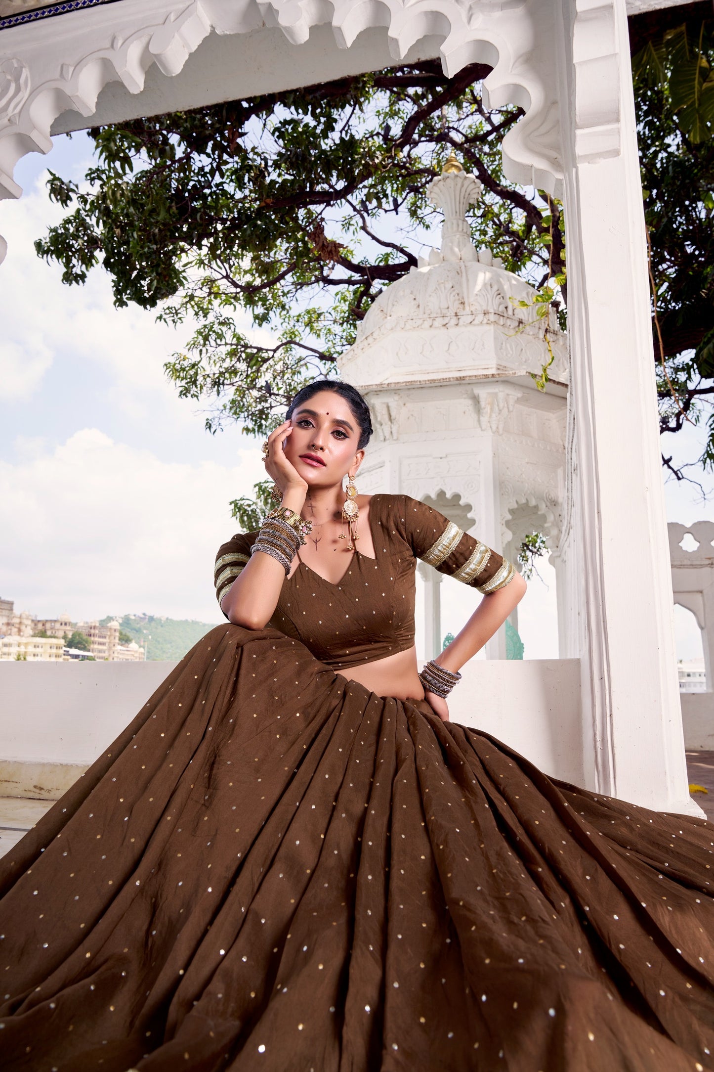 Saanjh Sitara Lehenga Set