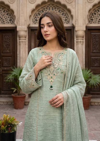 Rajkumari Stonework Salsa Silk Sharara Set