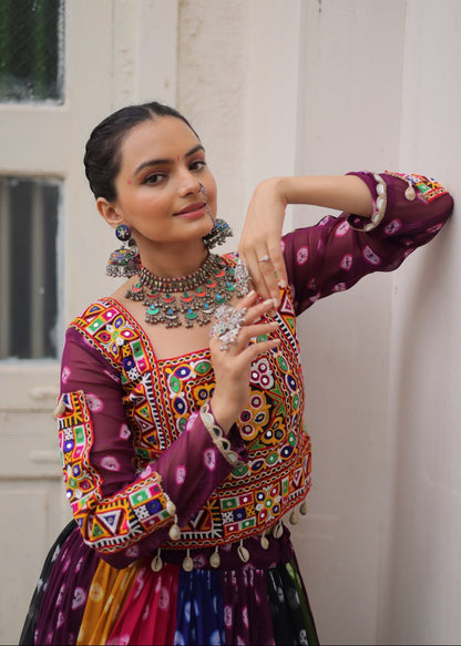 Rangrez Kutchi Gamthi Lehenga Set