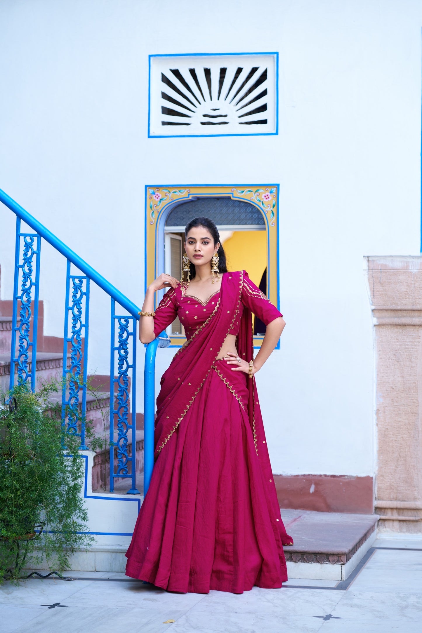 Chandrika Sequins Festive Lehenga Set