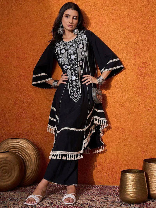 Noor-E-Kala Mirror Co-ord Set
