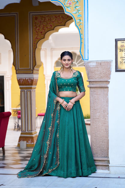 Chandrika Sequins Festive Lehenga Set