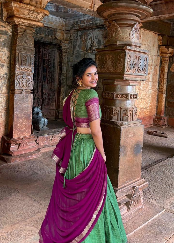 Madurai Zari Grace South Lehenga