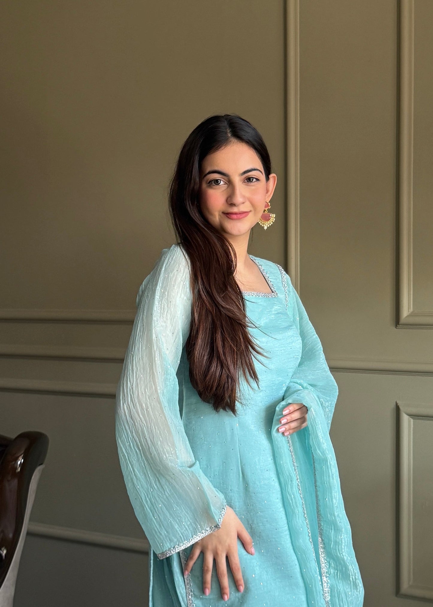 Soft Aqua Dream Suit Set