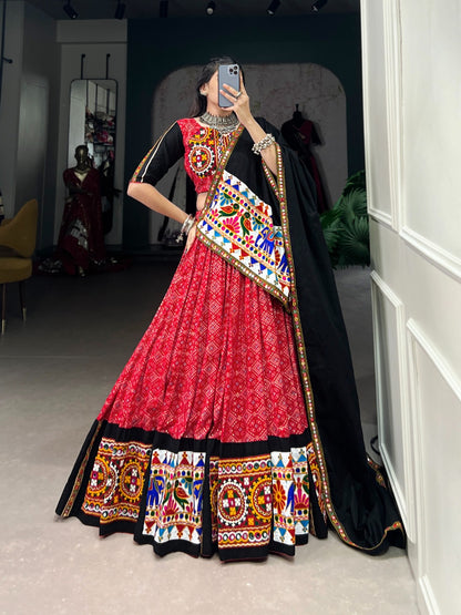 Mirror Magic Festive Navratri Choli