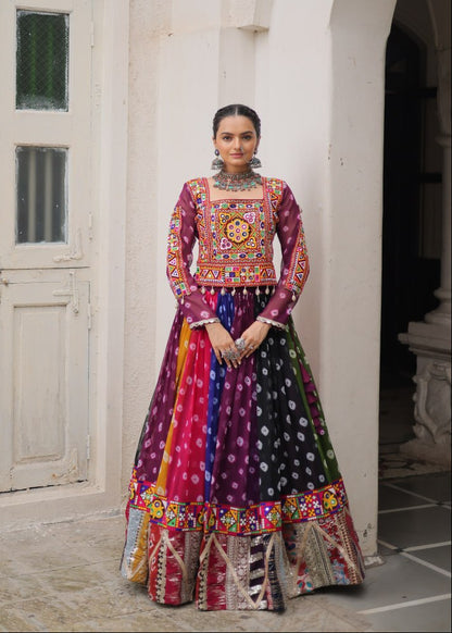 Rangrez Kutchi Gamthi Lehenga Set