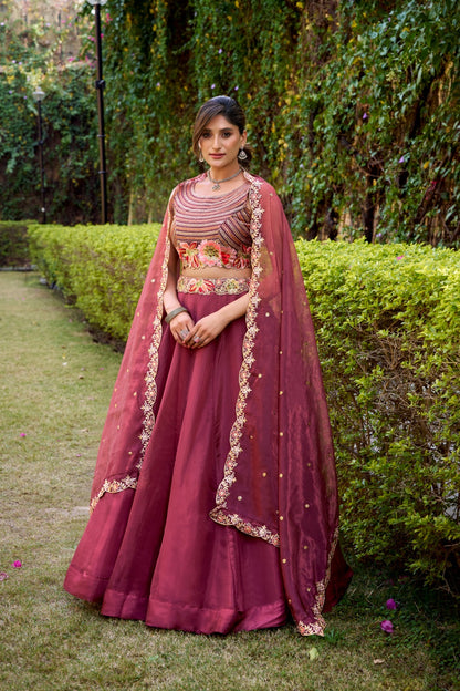 Ethereal Royal Chanda Silk Lehenga Sets