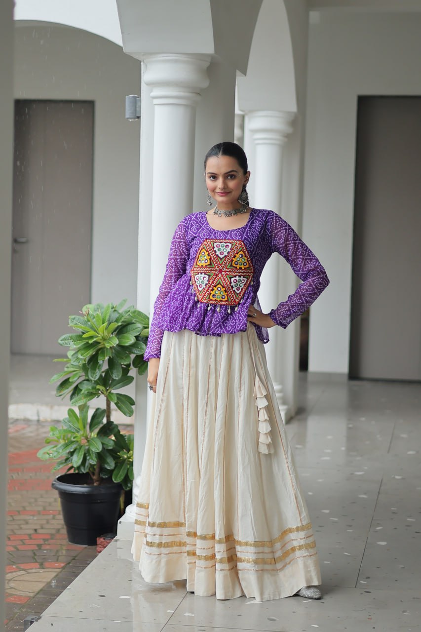 Graceful Gota Work Lehenga