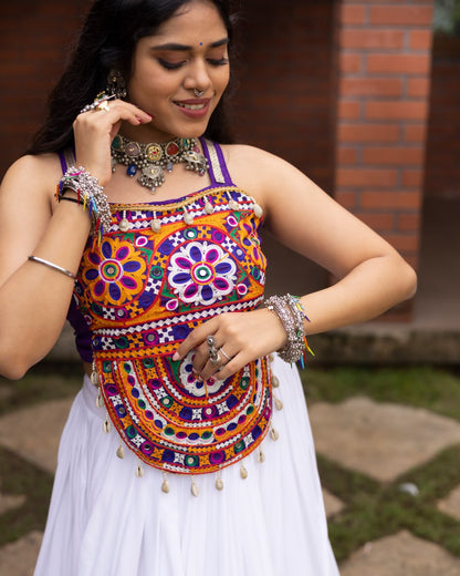 Twilight Twirls Festive Lehenga